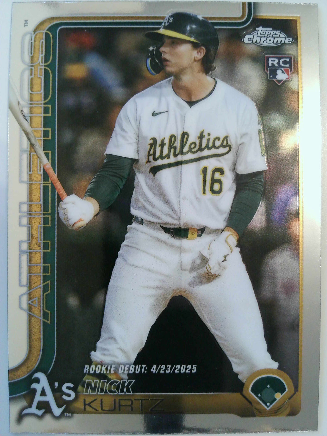 2025 Topps Chrome Update Baseball Nick Kurtz #USC180