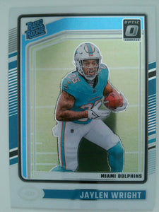 2024 Donruss Optic Football Jaylen Wright #249 Rookie