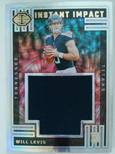 2023 Panini Illusions Football Instant Impact Will Levis #II-WLL