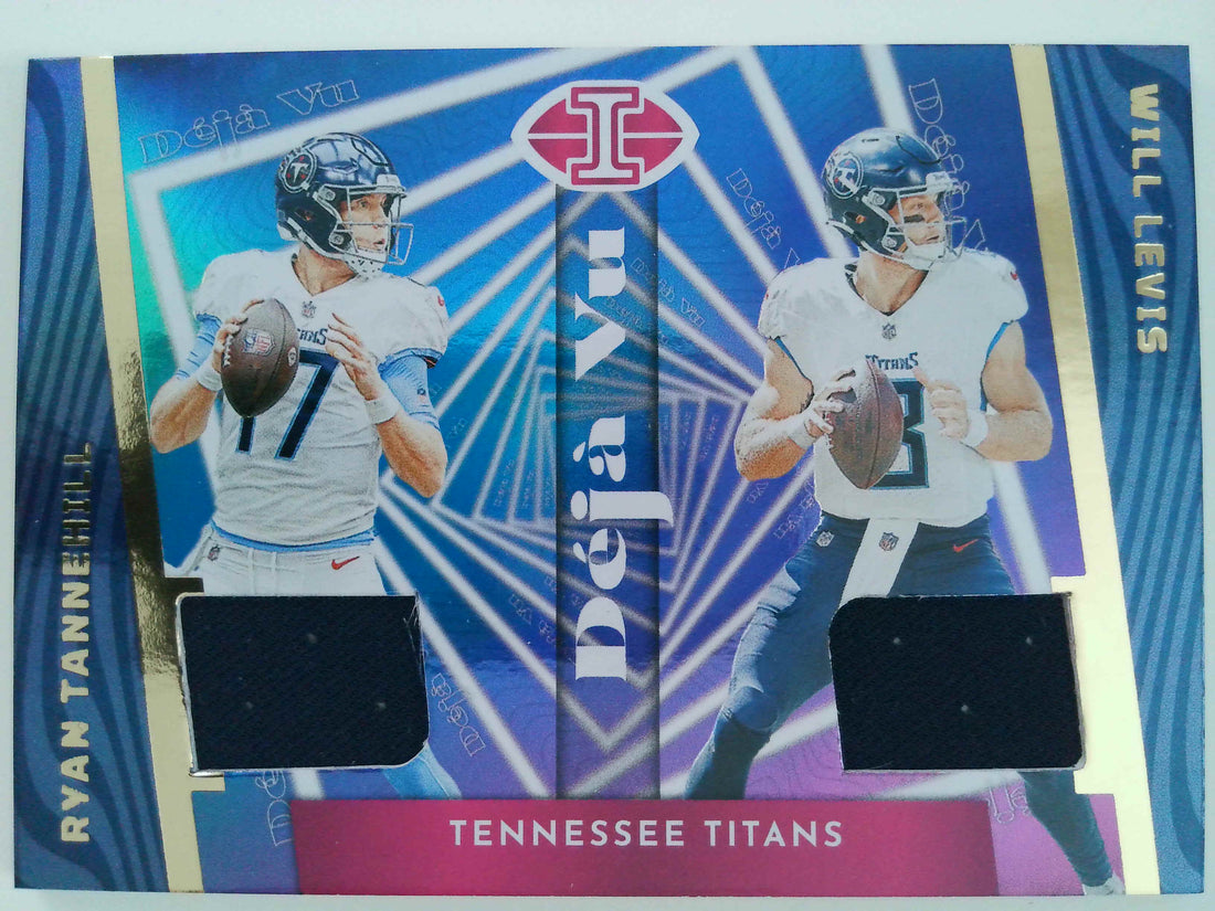 2023 Panini Illusions Football Deja Vu Ryan Tannehill / Will Levis #DV-TL