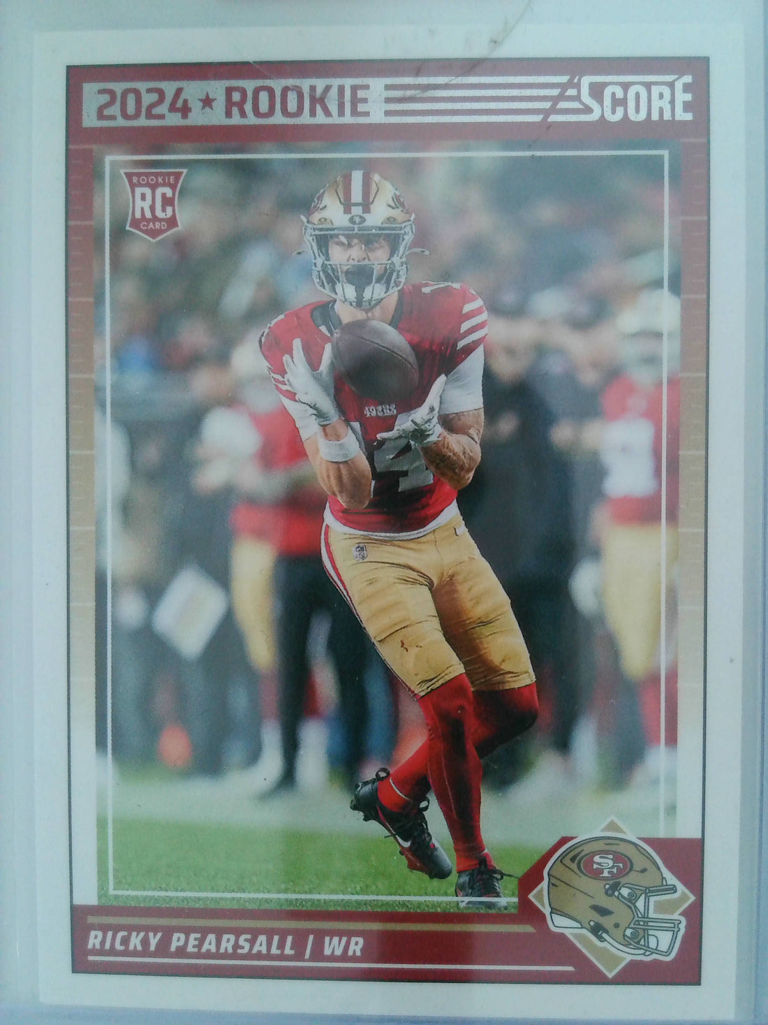 2024 Score Football Ricky Pearsall #404 Rookie