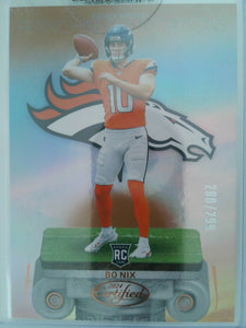 2024 Panini Certified Football Franchise Foundations Mirror Bronze Bo Nix #8