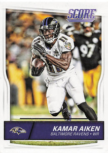 2016 Score Football Kamar Aiken #26