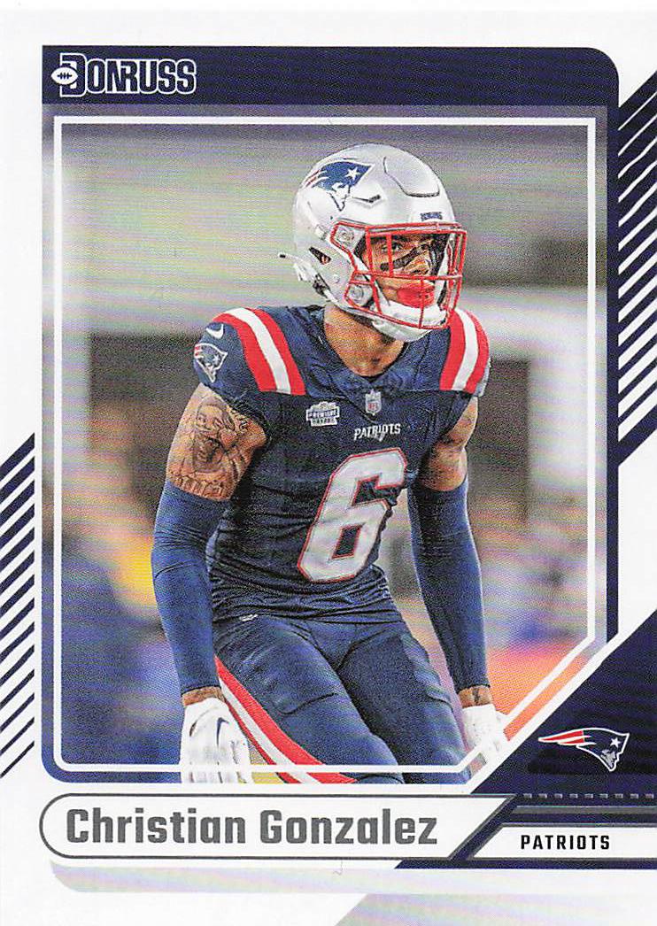 2024 Donruss Football Christian Gonzalez #77