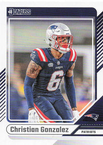 2024 Donruss Football Christian Gonzalez #77