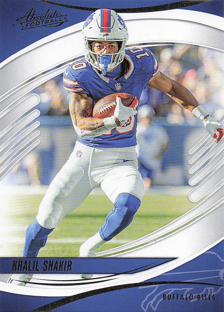 2025 Panini Absolute Football Retail Khalil Shakir #43