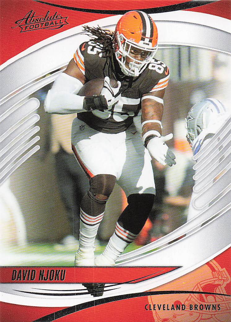 2025 Panini Absolute Football Retail David Njoku #12