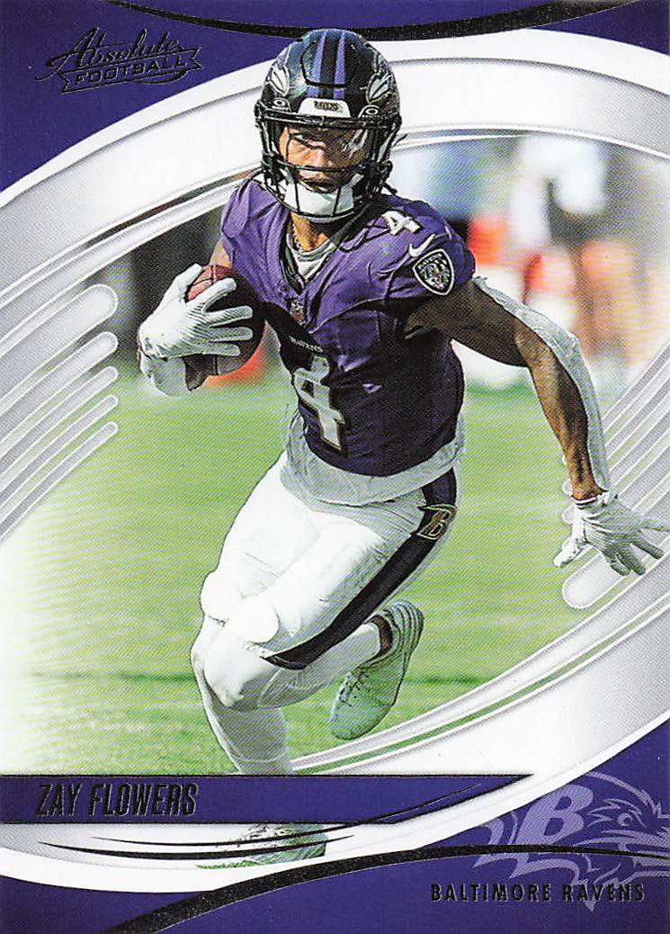 2025 Panini Absolute Football Retail Zay Flowers #62