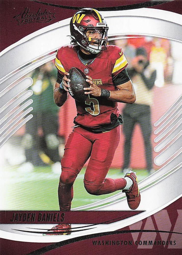 2025 Panini Absolute Football Retail Jayden Daniels #44