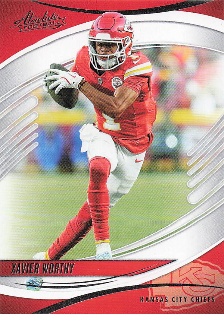2025 Panini Absolute Football Retail Xavier Worthy #13