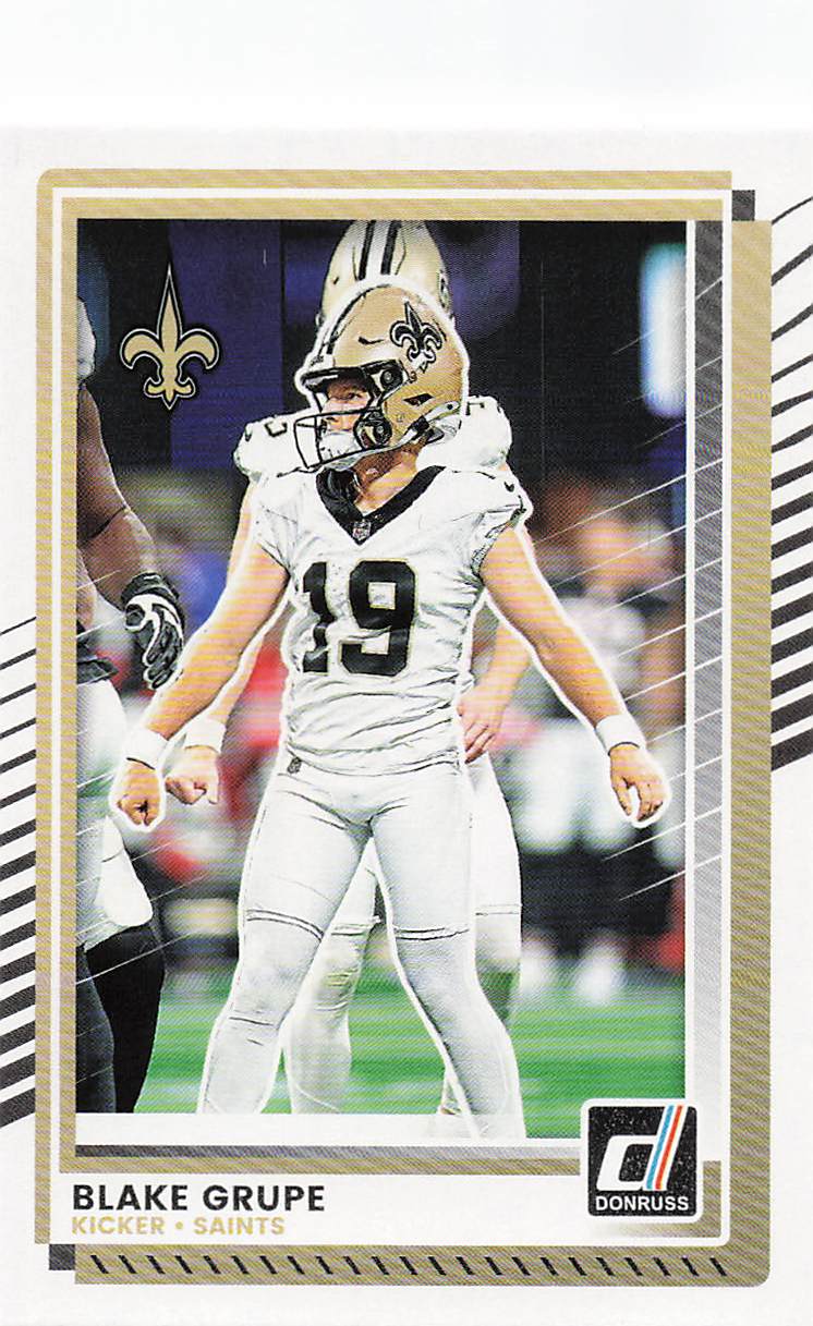 2025 Donruss Football Blake Grupe #112