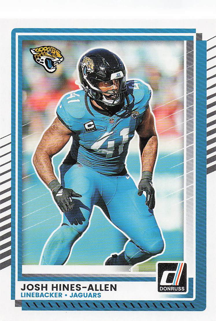 2025 Donruss Football Josh Hines-Allen #252