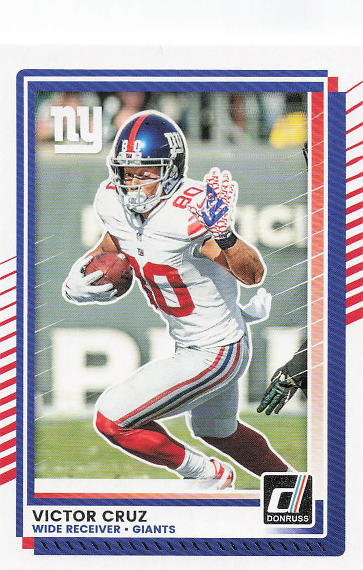 2025 Donruss Football Victor Cruz #223