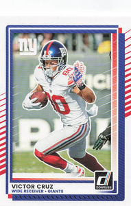 2025 Donruss Football Victor Cruz #223