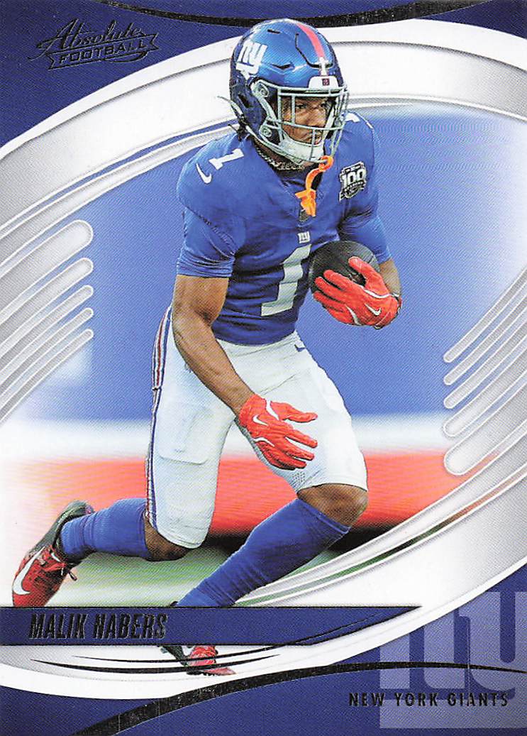 2025 Panini Absolute Football Retail Malik Nabers #1