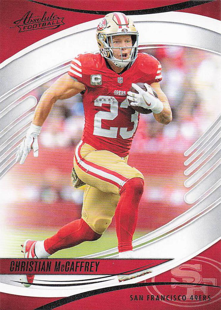 2025 Panini Absolute Football Retail Christian McCaffrey #49