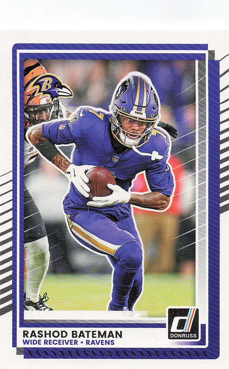 2025 Donruss Football Rashod Bateman #25