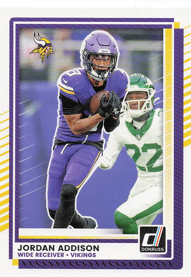 2025 Donruss Football Jordan Addison #43