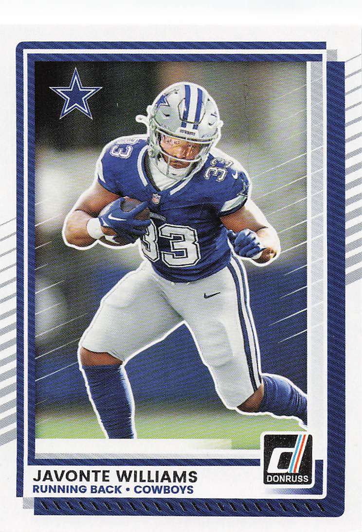 2025 Donruss Football Javonte Williams #265