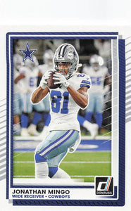 2025 Donruss Football Jonathan Mingo #10