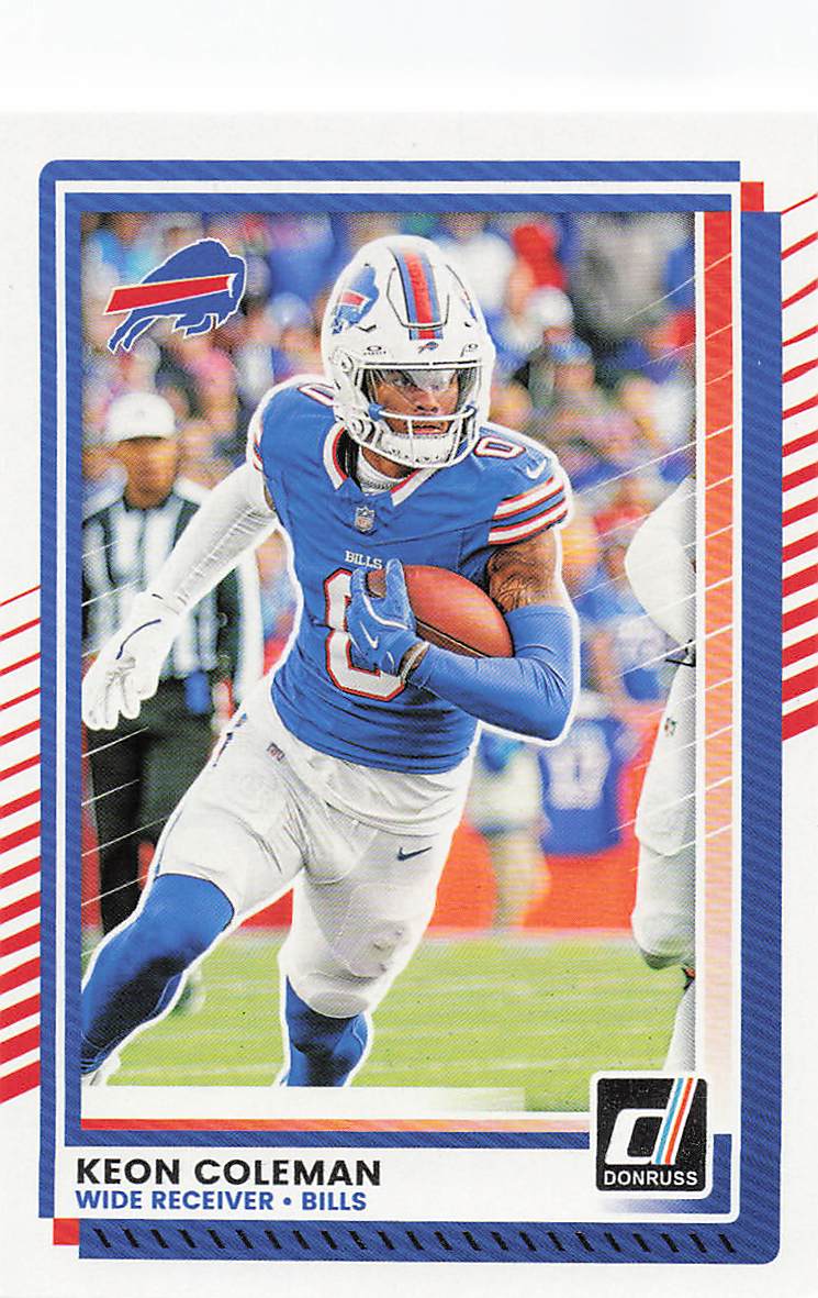 2025 Donruss Football Keon Coleman #40