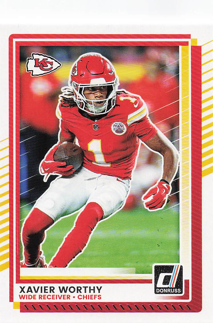 2025 Donruss Football Xavier Worthy #170