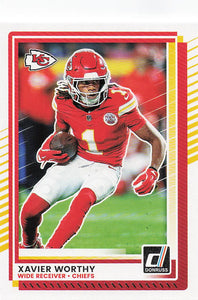 2025 Donruss Football Xavier Worthy #170