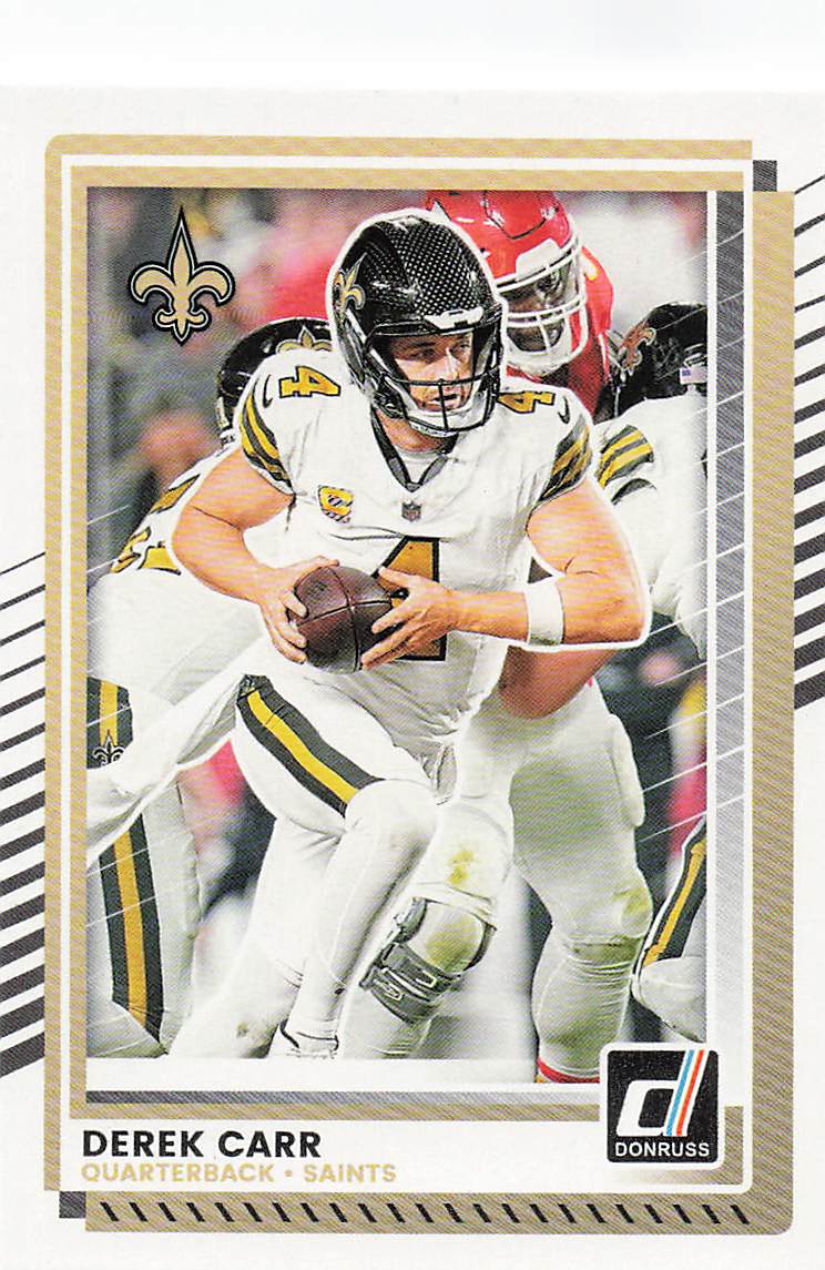 2025 Donruss Football Derek Carr #68