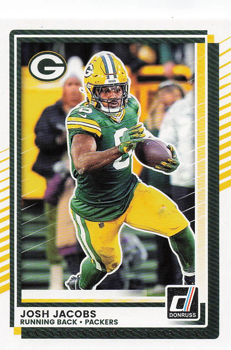 2025 Donruss Football Josh Jacobs #179