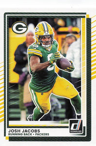 2025 Donruss Football Josh Jacobs #179