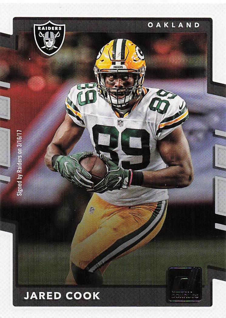 2017 Donruss Football Jared Cook #294