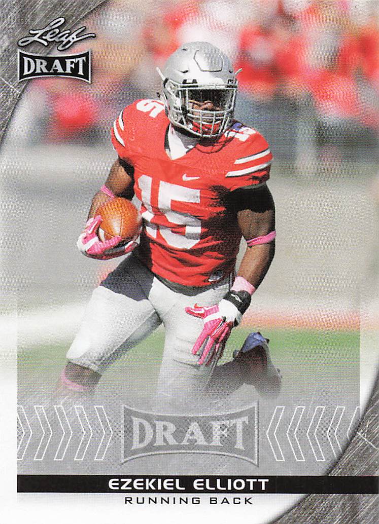 2016 Leaf Draft Football Ezekiel Elliott #31