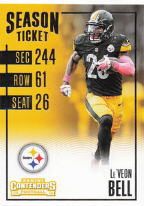2016 Panini Contenders Football Le'Veon Bell #86