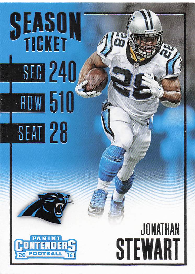 2016 Panini Contenders Football Jonathan Stewart #43