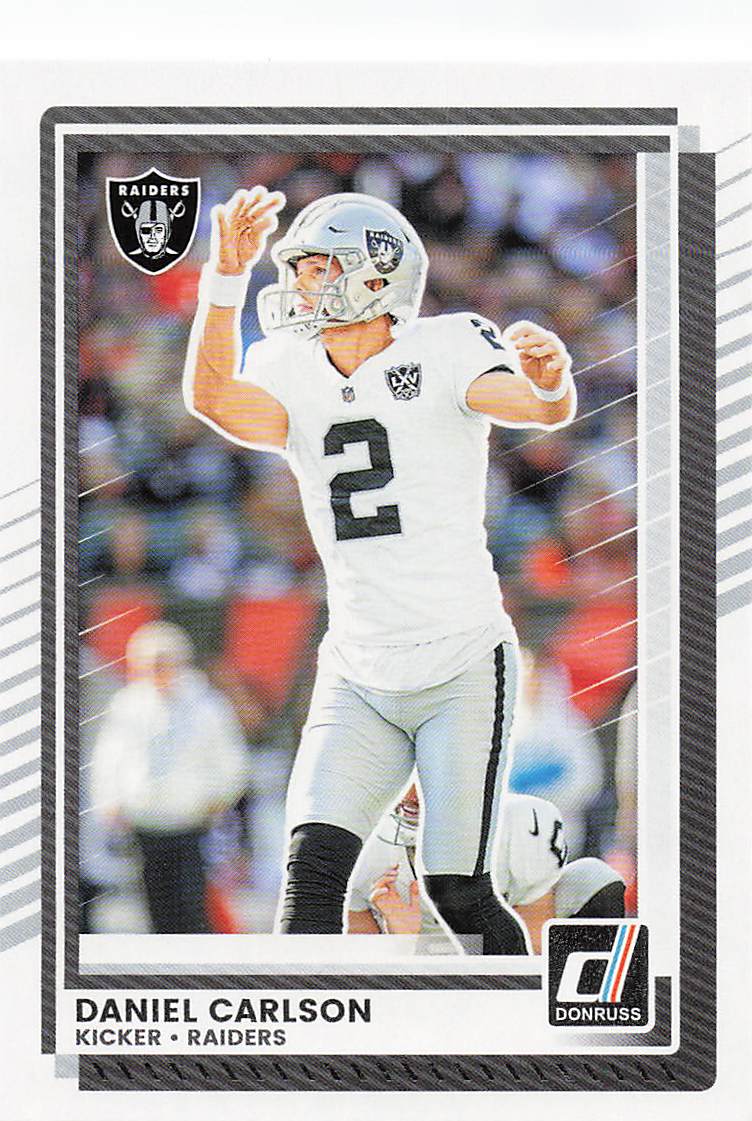 2025 Donruss Football Daniel Carlson #238