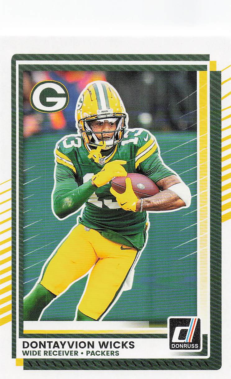 2025 Donruss Football Dontayvion Wicks #295
