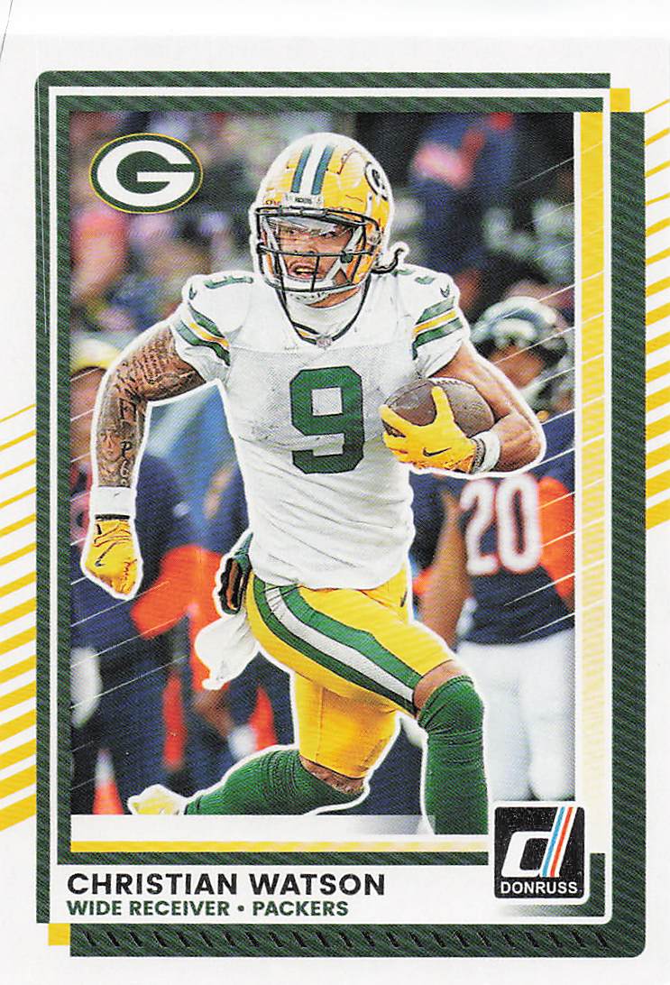 2025 Donruss Football Christian Watson #234