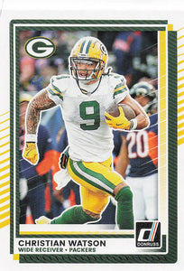 2025 Donruss Football Christian Watson #234