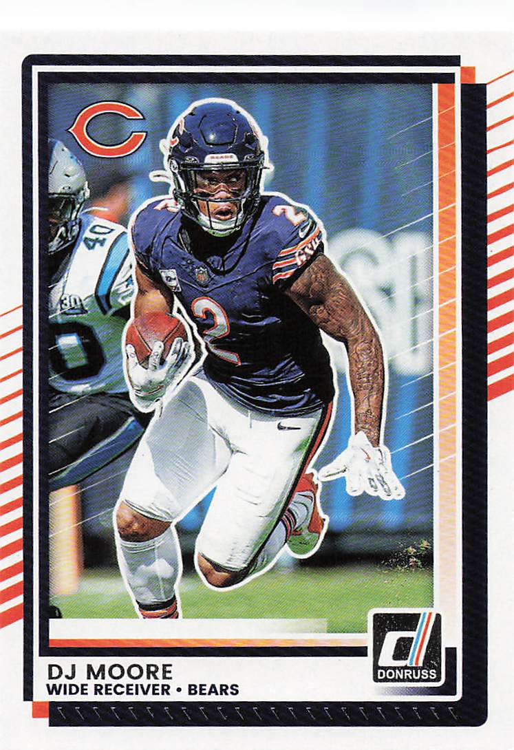 2025 Donruss Football DJ Moore #155