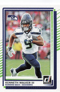 2025 Donruss Football Kenneth Walker III #187