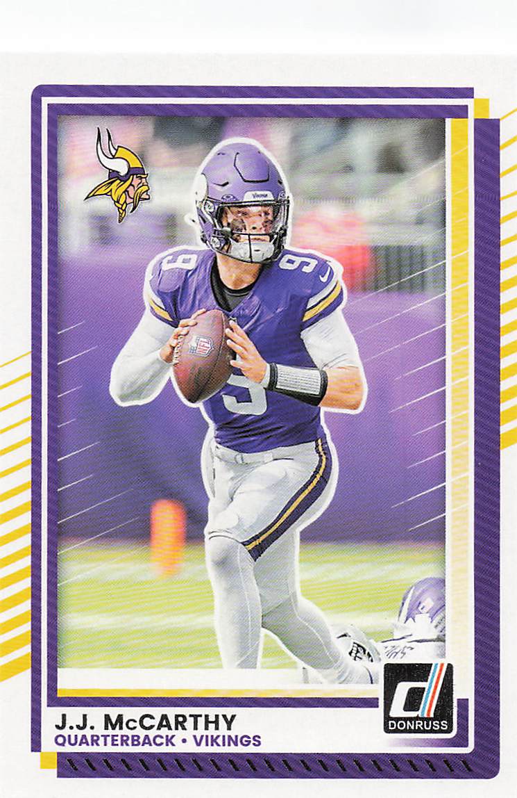 2025 Donruss Football J.J. McCarthy #57