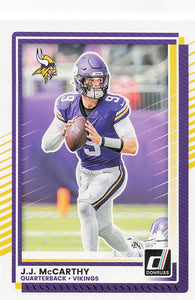 2025 Donruss Football J.J. McCarthy #57