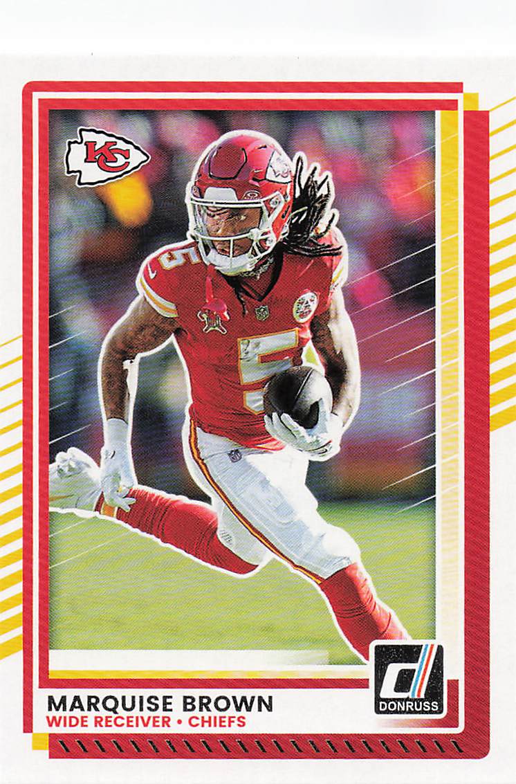 2025 Donruss Football Marquise Brown #122