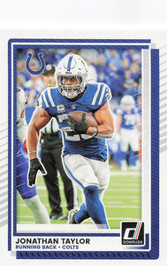 2025 Donruss Football Jonathan Taylor #60
