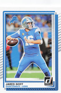 2025 Donruss Football Jared Goff #220