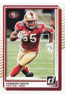 2025 Donruss Football Vernon Davis #193