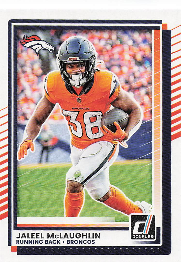 2025 Donruss Football Jaleel McLaughlin #151