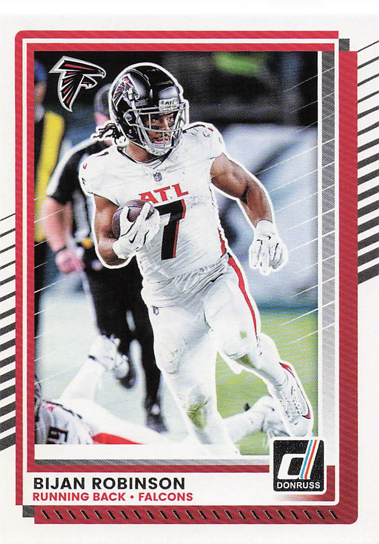 2025 Donruss Football Bijan Robinson #160