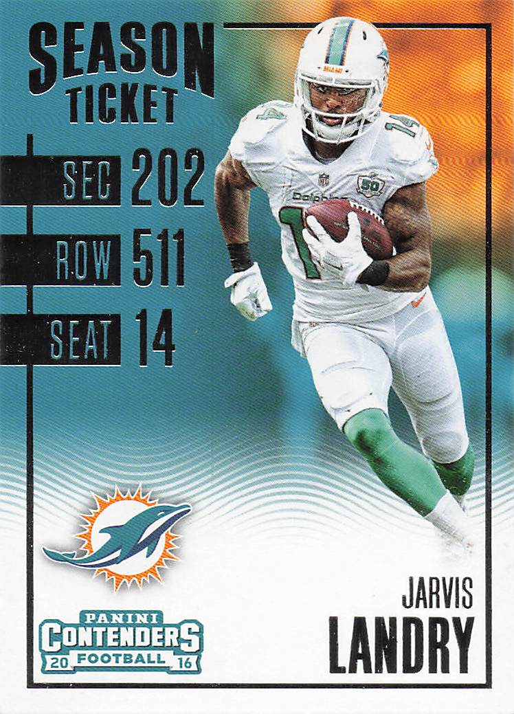 2016 Panini Contenders Football Jarvis Landry #56