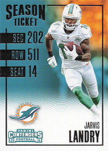 2016 Panini Contenders Football Jarvis Landry #56